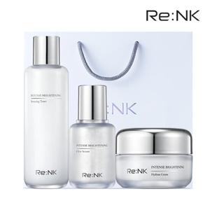 [리엔케이] 미백수분 인텐스 기초3종 (토너+세럼+크림) + 아이크림 30ml