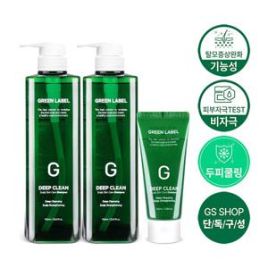 박준 그린라벨 카페인 탈모증상완화 샴푸 700ml 2개(+100ml증정)