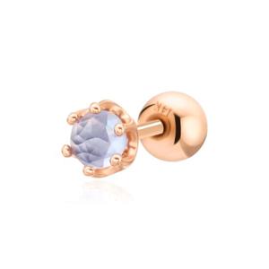 [비앤비골드] 14K 탄생석 3mm 3월 아쿠아 피어싱 JNE23034