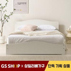 상일리베가구 엔틱 엘린 침대SET+독립매트 Q(퀸)