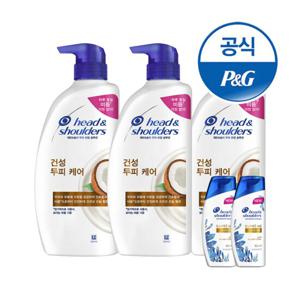 헤드앤숄더 건성두피케어 샴푸 750ml 3개+증정[S248*2]