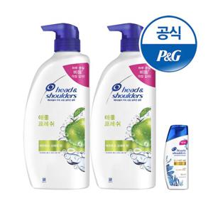 헤드앤숄더 애플프래쉬 샴푸 850ml 2개+증정[S248]