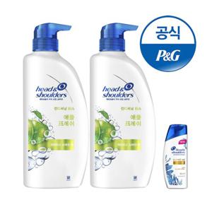 헤드앤숄더 애플프래쉬 린스 850ml 2개+증정[S248]