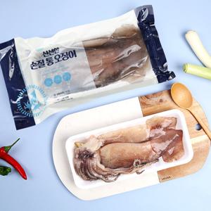 자연산 손질 통오징어(대) 500g x 10팩 (20마리)