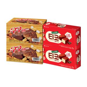 구구 500ml(5개입)X2개+티코밀크초코 510ml(15개입)X2개