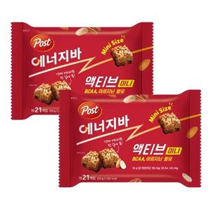 포스트 에너지바 액티브 미니 210gx2개