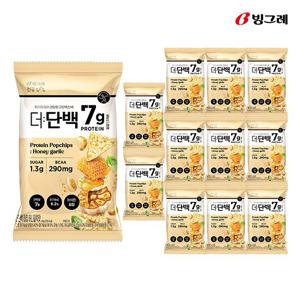 빙그레 더단백 군옥수수맛 단백질 팝칩 허니갈릭맛 12개입