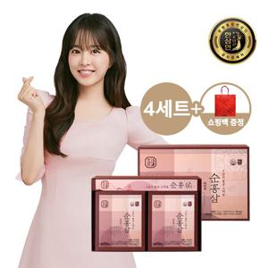 한삼인 6년근 순홍삼 50mlx30 4세트+쇼핑백