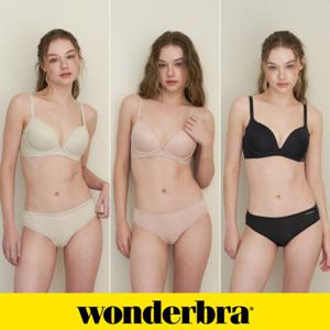 [Wonderbra] 퓨징볼륨 노와이어 브라팬티 6종세트 WBW4N343536_T