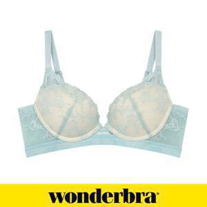 [한정수량][Wonderbra] 플로럴 부스트 브라1종 라이트블루