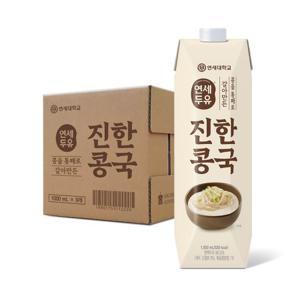 연세두유 콩을통째로갈아만든 진한콩국 1000ml 9팩/콩국수/콩물