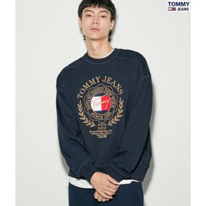 타미진 남성 TOMMY 월계수 골든로고 맨투맨