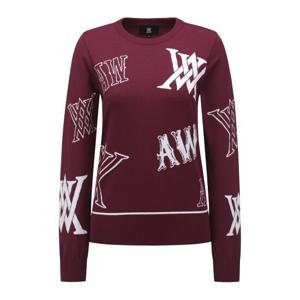 [어뉴골프] 여성WOMEN LOGO INTARSIA PULLOVER_WI