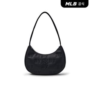 [MLB공식] 클래식 모노그램 뉴 엠보 호보백 NY (Black)