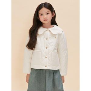 [BEANPOLE KIDS] 여아 러블리 패딩 점퍼  아이보리 (BI4838G010)