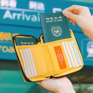 에가든 본보야지 패스포트 여행 RFID 안티스키밍 여권 지갑 포장