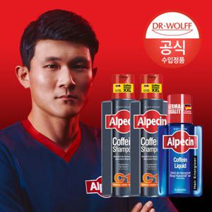 알페신 카페인 샴푸 C1 375ml x2 + 알페신 카페인 리퀴드 200ml