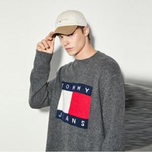 [공식][타미진스] [UNISEX] 리니어 로고 6패널 볼캡 (T32E7AHT12