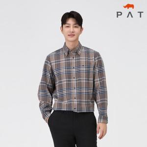 [PAT 남성] 웜브러시 헤링본조직 셔츠_1I71507