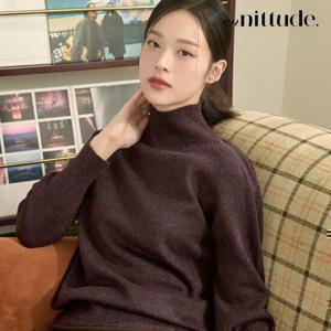 엔니튜드 24FW 홀가먼트 캐시미어블렌드 터틀넥 3종 런칭89900원