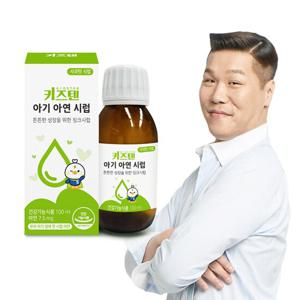 키즈텐 아기 아연 징크시럽 사과맛 100ml x 1박스