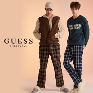 게스 24FW 남성 피치기모 파자마 팬츠 2종