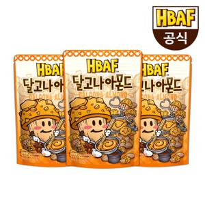 [본사직영] 바프 달고나맛 아몬드 120g 3봉 세트