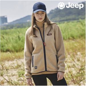 JEEP 여성 24FW 에센셜 상의 3종 세트 (플리스+후드+맨투맨)