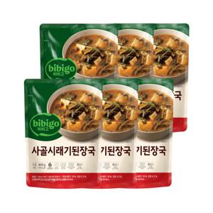 비비고 사골시래기된장국 460g x6개