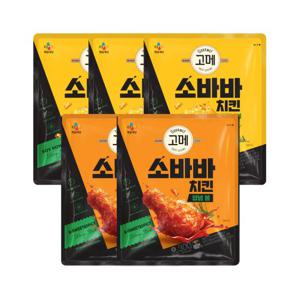 고메 소바바 치킨 소이허니 봉 300g x3개+양념 봉 300g x2개