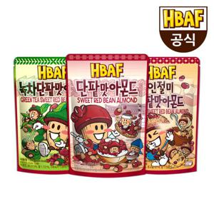 [본사직영] 바프 단팥맛 아몬드 120g 3종 (단팥/인절미/녹차)