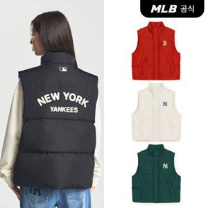 [MLB공식] 바시티 패딩조끼 (4COLOR)