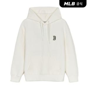 [MLB공식] 클래식 모노그램 톤톤 자카드 후드티 BOS (Cream)