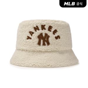 [MLB공식] 바시티 후리스 버킷햇 NY (D.Cream)