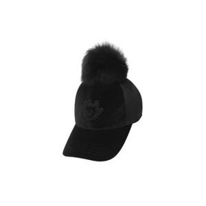 [WAAC] Velvet PomPom Cap_WGRCX24717BKX