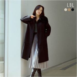 [LBL LUX] 24FW 울캐시미어 SAGA밍크카라 핸드메이드 롱 코트