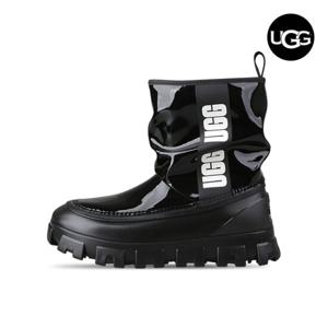 어그 UGG 클래식 브렐라 미니 겨울 방한 레인 부츠 1144059-BLK