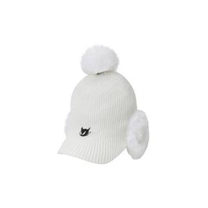 [WAAC] Ear Warmer Knit Hat_WGRCX24816WHX