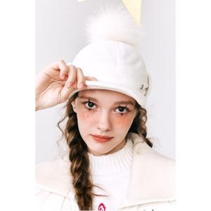 [WAAC] PomPom Knit Hat_WGRCX24811WHX