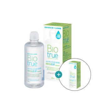 [바슈롬] 바이오트루 300ml x 1개 + 120ml / 소프트 렌즈 세척액