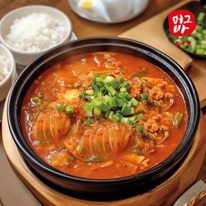 머그바 간편식 시골한상 돼지김치찌개 350g x 5개