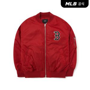 [MLB공식] 베이직 패디드 베이스볼 점퍼 B (Wine)