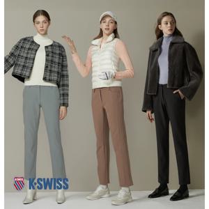 [케이스위스]K-SWISS 여성 기모팬츠 3종세트