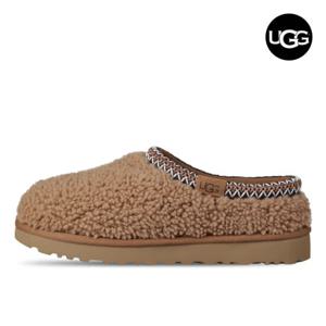 어그 UGG 맥시 컬리 타스만 양털 모카신 뮬 슬리퍼 1158356-CHE