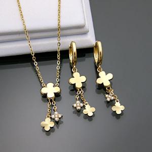 18K GOLD[set] [목걸이+귀걸이]4549