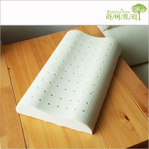 라버트리 천연라텍스 굴곡형 경추베개 (소)