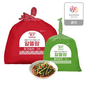 종가 알뜰맘 별미김치 (포기5kg+열무3kg)