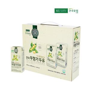 [건국유업] 건국 무첨가두유 190ml×20팩