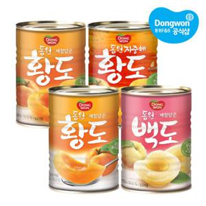 [동원] 동원 복숭아통조림 400g /황도/백도