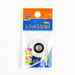 [알파] 수정테이프 리필 ACT-1158R (5mm*8M) 1입